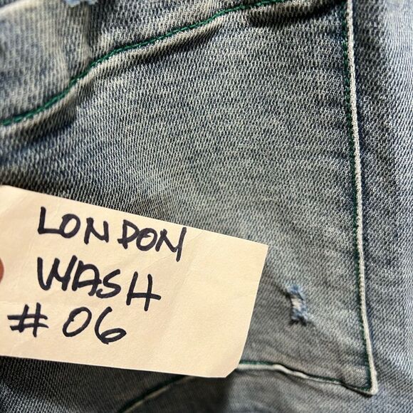 Cross Colours Denim Men’s Oversize Uniform Work Jacket - Vintage Blue Size L NWT - Picture 7 of 8